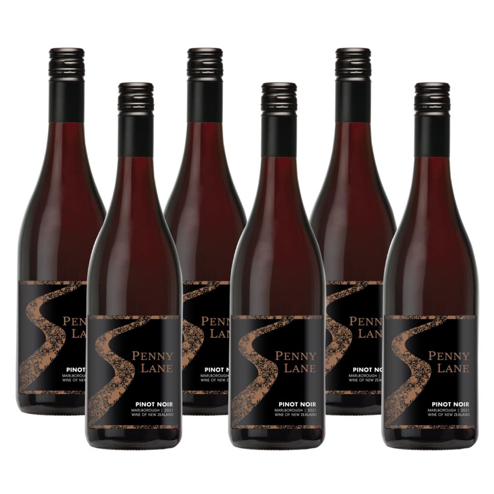 Case of 6 Penny Lane Reserve Pinot Noir 75cl Red Wine Wine
